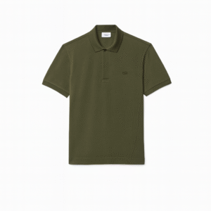 Home olive green lacoste polo shirt