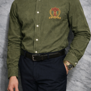 th corduroy shirt olive