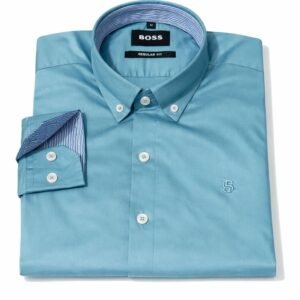 hug* b*ss solid shirt white