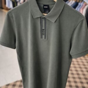 hugo solid polo black