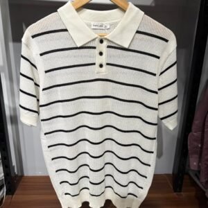 Home korean polo white k 9.1