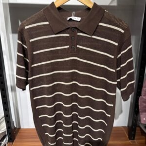 Home korean polo white k 9.1