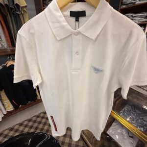 prada deep black signature polo (copy)