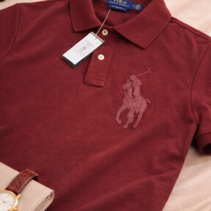 r🔥lph l🔥uren leather patch polo olive (copy)