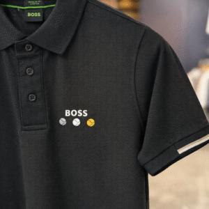 hugo classic tennis polo – white