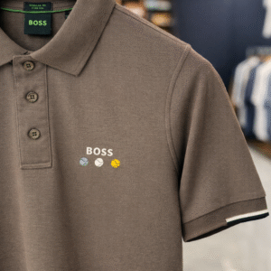 hugo classic tennis polo – white