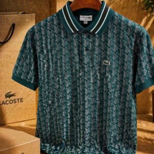lš„coste all over print polo white (ps 15)