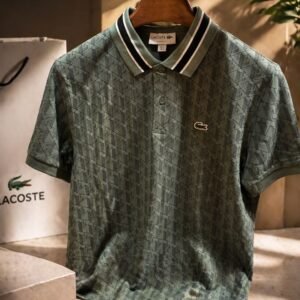 lš„coste all over print polo grey(ps)