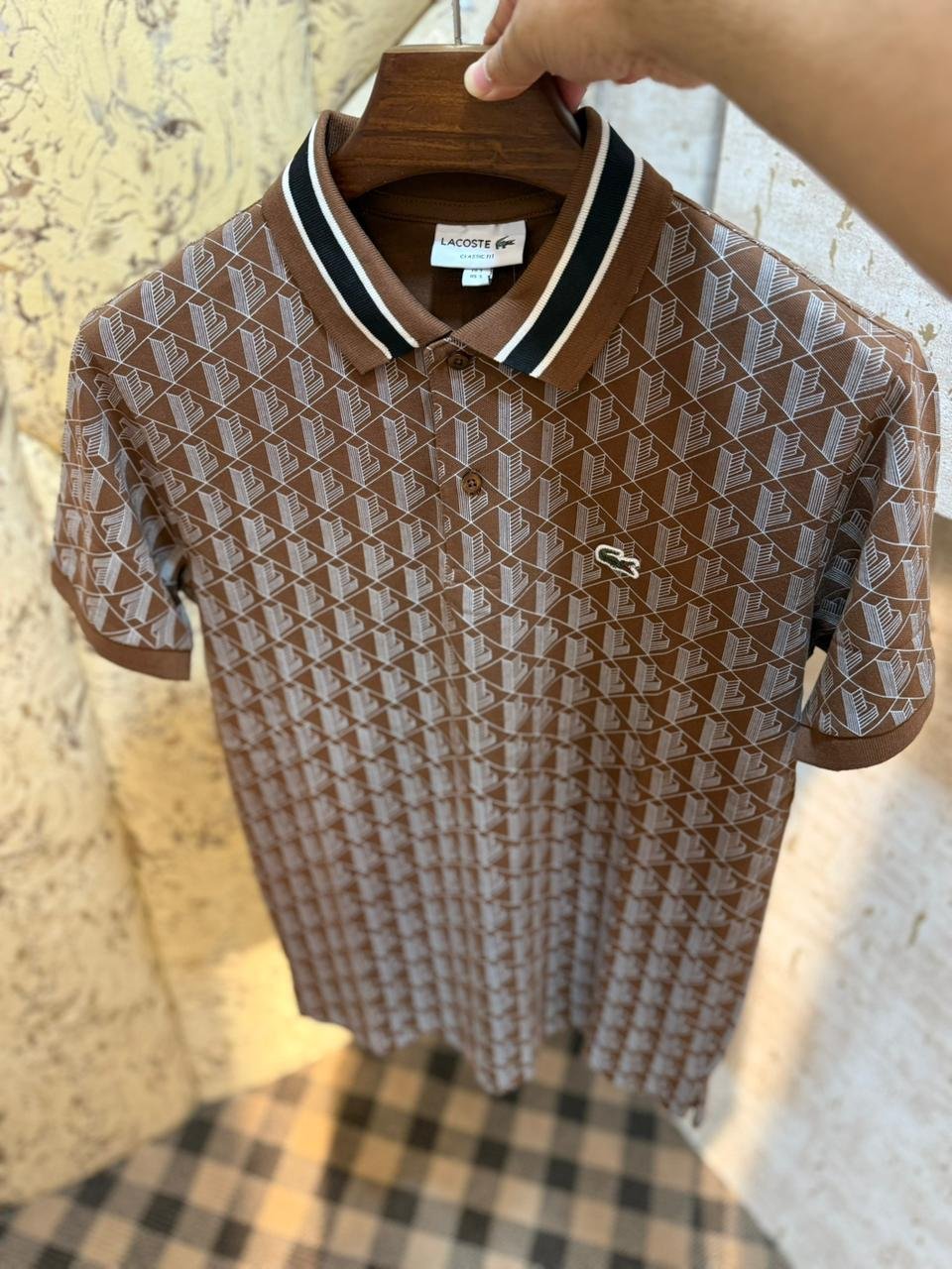 lš„coste all over print polo white (ps 15) (copy) lš„coste all over print polo white (ps 15) (copy)