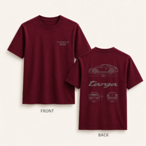 men's premium t shirt maroon (ts 7)