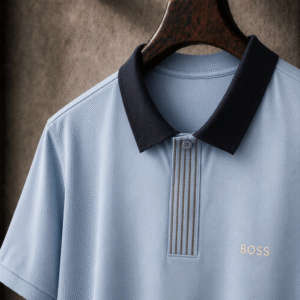 classic men's polo t shirt black ps 17 (copy)
