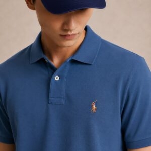 classic men's polo t shirt turquoise ps 22 (copy)