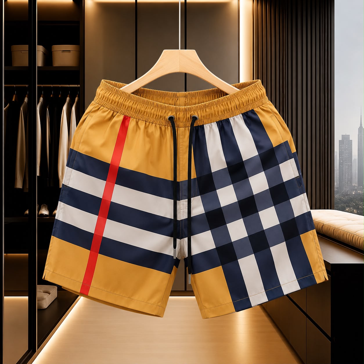 men’s checkered summer shorts black men’s checkered summer shorts black