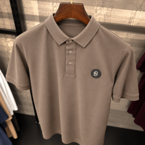Home classic men's polo t shirt maroon ps 26