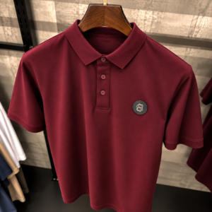 Home classic men's polo t shirt maroon ps 26